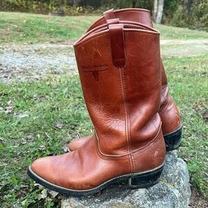 Mason Western Leather Cowboy Boots
